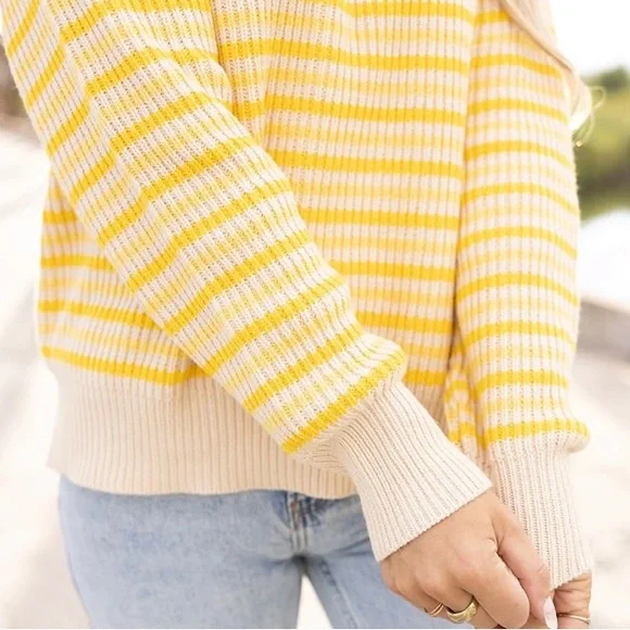 ZAYN STRIPED SWEATER || ROOLEE - Picture 3 of 3